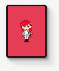 Ariel X Louis Vuitton Ss - Cartoon, HD Png Download, Free Download