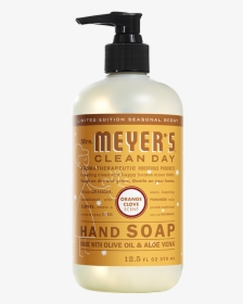 Mrs Meyers Orange Clove Liquid Hand Soap - Mrs Meyers, HD Png Download, Free Download