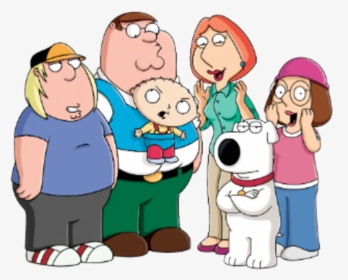 A Group Picture Of A Cartoon Family, With A Father, - Rhode Island Famous People, HD Png Download, Free Download