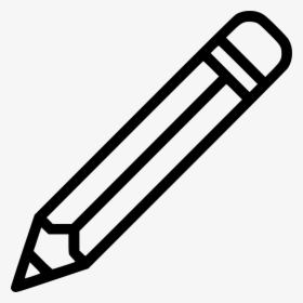 Black And White Pencil Clip Art - Pencil Clip Art Png, Transparent Png, Free Download