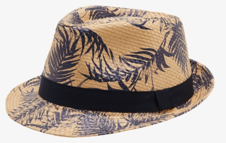 Phorbez Printed Trilby"  Title="phorbez Printed Trilby - Fedora, HD Png Download, Free Download