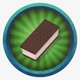 Ice Cream Sandwich - Circle, HD Png Download, Free Download