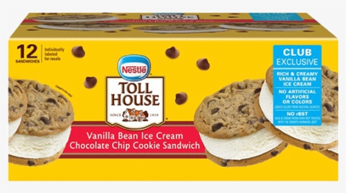 Nestle Toll House Ice Cream Sandwich, HD Png Download, Free Download
