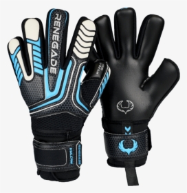 Renegade Gk Vulcan Trident Gloves Backhand And Palm - Goalkeeper, HD Png Download, Free Download