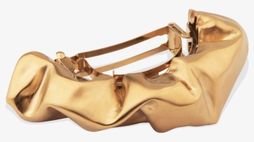 14ct Gold Plated Hair Barrette, HD Png Download, Free Download