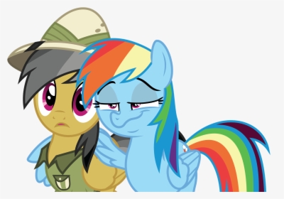 Mlp Rainbow Dash And Daring Doo, HD Png Download, Free Download