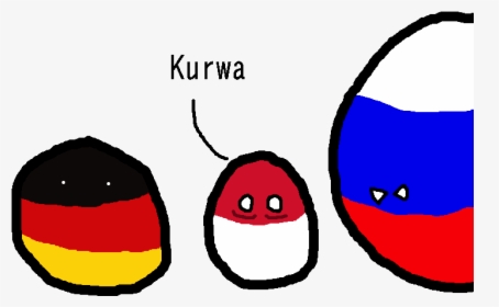 Polandball Wiki - Poland Kurwa, HD Png Download, Free Download