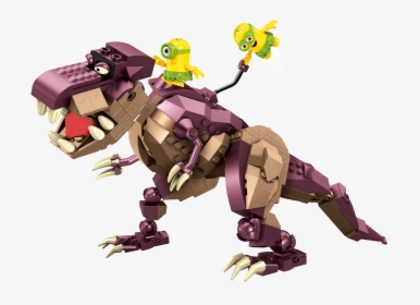 Dino Ride - Minion Mega Bloks Dino Ride, HD Png Download, Free Download
