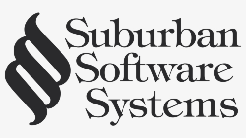 Suburban Software Systems Logo Png Transparent - Calligraphy, Png Download, Free Download