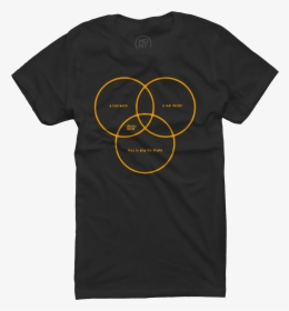 Doctor Worm T-shirt Black Orange - T-shirt, HD Png Download, Free Download