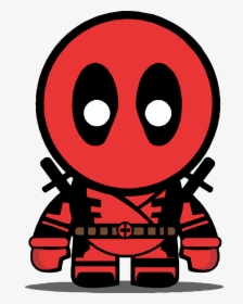 Deadpool Clipart Mini Cartoon - Cartoon, HD Png Download, Free Download