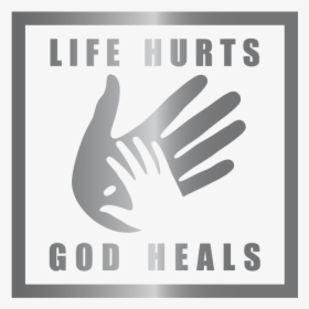 Life Hurts God Heals Hearing God’s Voice - Poster, HD Png Download, Free Download