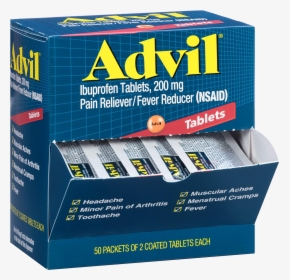 Ibuprofen Advil For Toothache, HD Png Download, Free Download