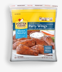 Individually Frozen Party Wings - Foster Farms Bowl, HD Png Download, Free Download