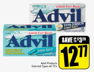 Advil Cold And Sinus, HD Png Download, Free Download