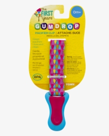 First Years Gumdrop Pacifier Clip, HD Png Download, Free Download