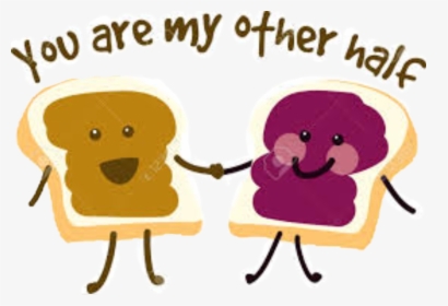 #peanutbutterjellytime #peanutbutter #jelly #otherhalf - Peanut Butter And Jelly Vector, HD Png Download, Free Download