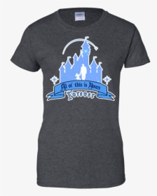 Castle Sleeping Beauty Castle Fireworks Disneyland - T-shirt, HD Png Download, Free Download