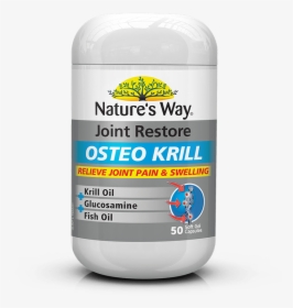 522676 Natures Way Osteo Krill 50s - Osteo Krill Nature's Way, HD Png Download, Free Download