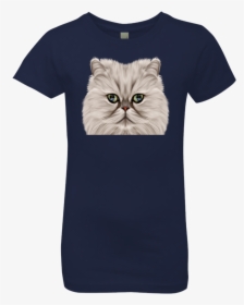 Persian-cat Girls - T-shirt, HD Png Download, Free Download