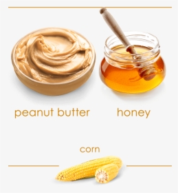 Image Shows Product Ingredients, Including A Small - Peanut Butter Visuals, HD Png Download, Free Download