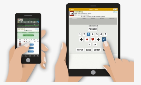 Rsvp Bridge Web-based Scoring - Iphone, HD Png Download, Free Download