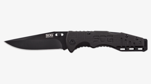 Sog Ff1101-cp Salute Mini Folding Knife - Sog Salute Mini Folding Knife Black, HD Png Download, Free Download