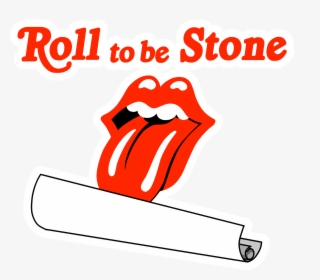 Roll To Be Stone Text Clip Art Smile Font Line, HD Png Download, Free Download