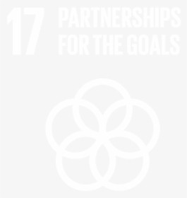 Partnerships For The Goals Png White, Transparent Png, Free Download