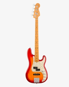 Fender American Ultra Precision Bass Plasma Red Burst - Fender Precision Bass Ultra, HD Png Download, Free Download