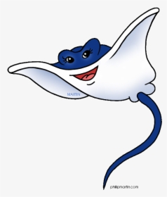 Sea Picture Royalty Free Stock - Manta Ray Clip Art, HD Png Download, Free Download