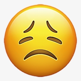 #emoji #emojisticker #sticker #stickers #sad #smiley - Transparent Background Sad Emoji, HD Png Download, Free Download