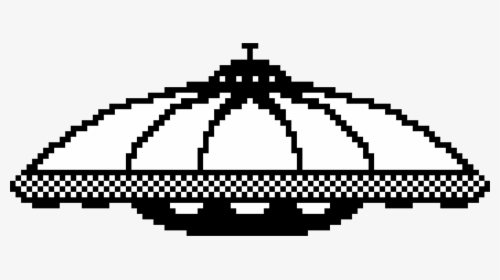 Silhouette,symmetry,area - Ufo Bitmap, HD Png Download, Free Download