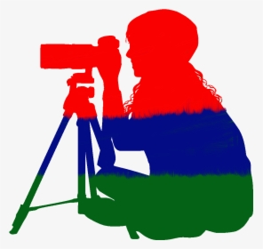 Bird Photography Hide In Gambia - Camera Woman Png, Transparent Png, Free Download