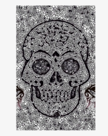 Mosaic Skull Poster 23"x36" - Mosaic Skull Designs, HD Png Download, Free Download
