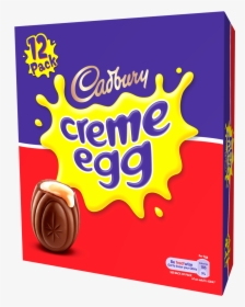 Creme Egg 12 Pack Box - Cadbury Creme Egg In Dubai, HD Png Download, Free Download