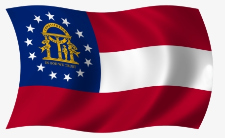 Georgia State Flag Png, Transparent Png, Free Download