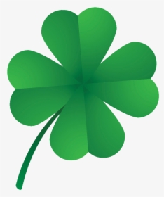 Four Clover Leaf Four-leaf Luck Free Clipart Hq Clipart - 4 Leaf Clover Graphic, HD Png Download, Free Download