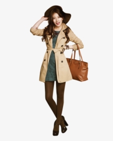 Suzy Bae Coat Fashion, HD Png Download, Free Download