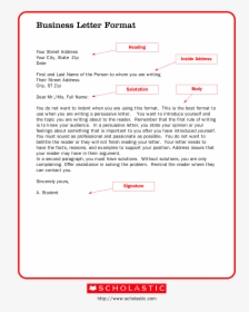 Office Business Letterhead Main Image - Body Of Letter Writing, HD Png Download, Free Download