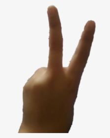 #hand #fingers #peace - Sign Language, HD Png Download, Free Download