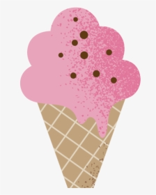 Cherry Chipper Slider Image - Ice Cream Cone, HD Png Download, Free Download