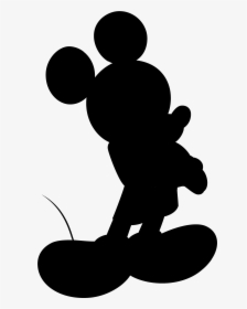 Transparent Mickey Glove Clipart - Mickey Mouse Silhouette Png, Png Download, Free Download