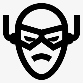 The Flash Head Icon - Flash (barry Allen), HD Png Download, Free Download