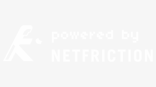 Powered By Netfriction - Black-and-white, HD Png Download, Free Download
