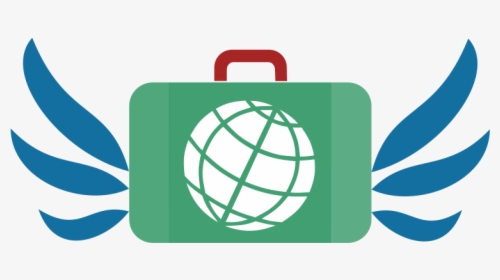 Suitcase Icon Blue Green Red Dynamic V17h, HD Png Download, Free Download