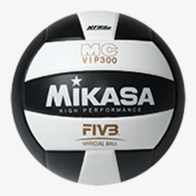 Mikasa Vip300 Volleyball - Balon Volleyball Mikasa Negro, HD Png Download, Free Download