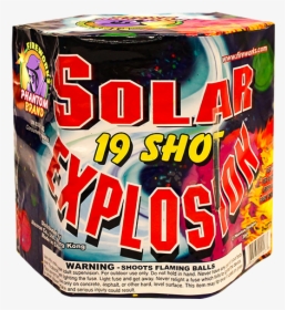 200 Gram Fireworks Repeater Solar Explosion - Caffeinated Drink, HD Png Download, Free Download