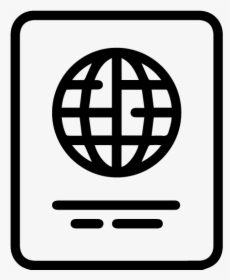 Passport And Suitcase Icon Png, Transparent Png, Free Download