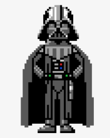Darth Vader Pixel Art, HD Png Download, Free Download